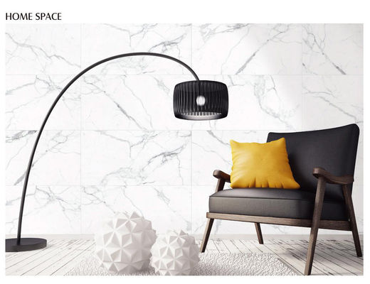La porcellana piena del corpo del AAA 60x120cm del grado piastrella Carrara 1cm di marmo bianco