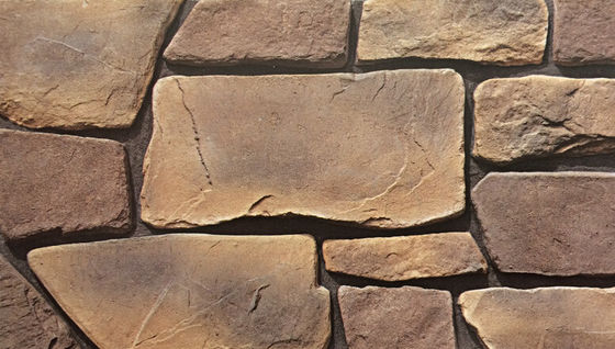 Assorbimento multicolore della roccia 0,03 del cemento delle pietre della parete esterna dello SGS 0.14cm