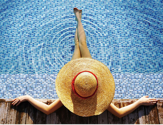 Le mattonelle blu della piscina del mosaico di PRIMIERA, 300x300mm ISO13006 hanno lustrato la piastrella di ceramica
