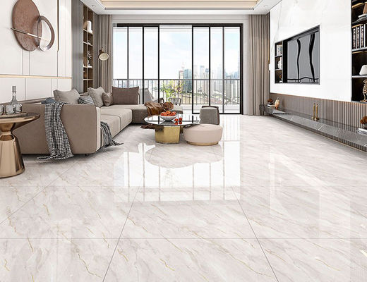 Piastrella in porcellana con linea oro antiscivolo 800x800mm 11mm 3 pezzi per scatola