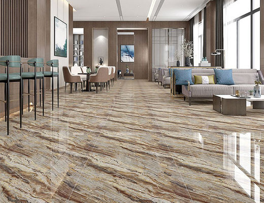 Piastrella in gres porcellanato levigato Golden Line 800x800mm effetto marmo smaltato