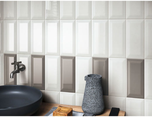 Le mattonelle della parete interna di ISO13006 75x150mm, hanno smussato le piastrelle di ceramica del sottopassaggio del bordo