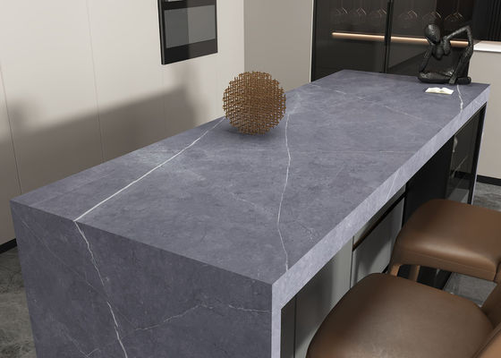 Pietra 800x2600mm di Gray Color Slab Countertop Sintered