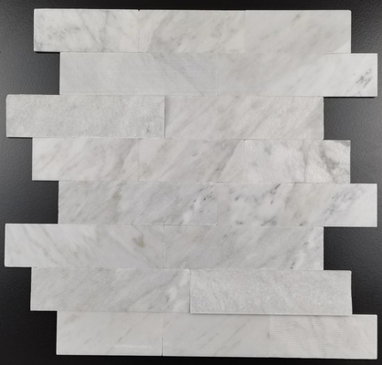 scanalatura rustica lucida delle tessere decorative di spessore di 4mm