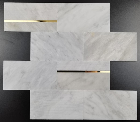 la tessera di pietra naturale del metallo di 300x300x4mm ha mescolato i colori