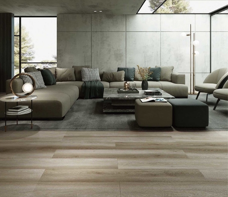 Pavimentazione di legno della quercia LVT SPC di clic di ISO13006 4.0MM per l'annuncio pubblicitario