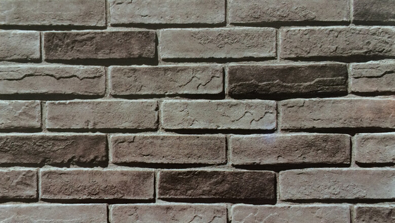 Pannelli di parete decorativi della cultura del cemento artificiale interno della pietra 60x200mm
