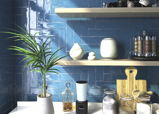 Piastrelle nordiche in ceramica 50x200 mm per la decorazione degli interni