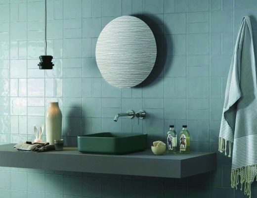 Decorazione lucida delle mattonelle della parete di struttura normale per la cucina 100x100mm