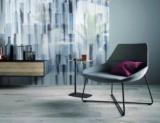 Mattonelle ceramiche della parete di progettazione 100x300mm di Wave per il ristorante