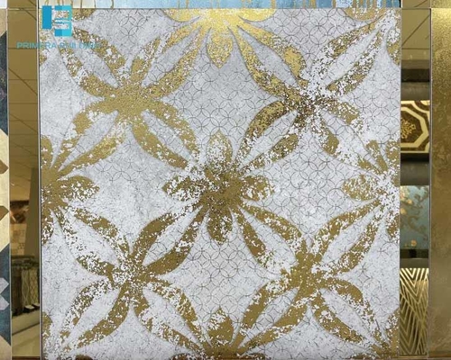 Piastrelle per pavimento decorative della porcellana dell'alto oro di lucentezza 600X600MM